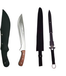 DEPOX Set maceta si sabie de vanatoare, DEPOX®, Last Ronin, 68.5 cm (0753)