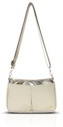  Zellia Női Oldaltáska Zlb336 Beige-Arany - Bari - (14350078)