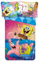 Brandmac SpongyaBob Splash gyerek, ovis ágyneműhuzat 100×135cm, 40×60 cm (BRM025592) - ostore