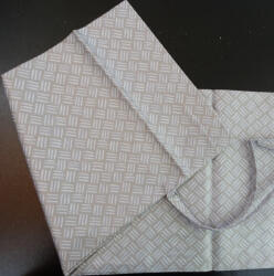 Billerbeck Elegante hengerpárna huzat, 40x15 cm, Bézs vonalas (18)