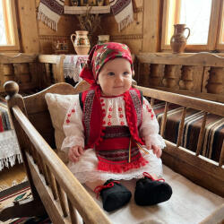 Ie Traditionala Costum Traditional Fetite 0-12 luni Sophie
