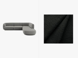 Micadoni Coltar modular Miley cu tapiterie boucle (MIC_RRCO_101_F1_MILEY3)