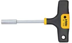 Felo Surubelnita cu maner T, Felo, 125mm, cap hexagonal biti 1/4 (33812560) Surubelnita