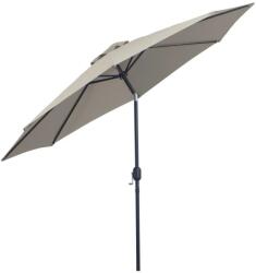 Art Umbrela gradina/terasa, cu inclinatie, manivela, gri, 300 cm (AR057094)