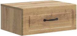 vidaXL Dulap de noapte suspendat Stejar Artizanal 49 x 34, 5 x 20 cm GartenMobel Dekor (899313)