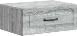 vidaXL Dulap de noapte suspendat Sonoma gri 49 x 34, 5 x 20 cm GartenMobel Dekor (899307)