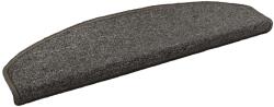 vidaXL Mochete autocolante pentru scara Semicircular 15 pcs Gri închis GartenMobel Dekor (42038647) Covor