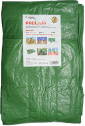 Breckner Germany Prelata impermeabila verde 5x8 m, 100 g/mp, cu ochiuri metalice (BK89404)