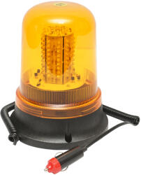 Breckner Germany Girofar LED 12V cu talpa magnetica si alimentare la bricheta auto (DISKA55)