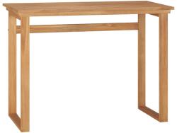 vidaXL Birou, 100x45x75 cm, lemn masiv de tec GartenMobel Dekor (325281)