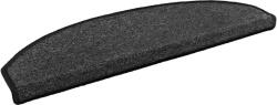 vidaXL Mochete autocolante pentru scara Semicircular 15 pcs Antracit GartenMobel Dekor (42038635) Covor