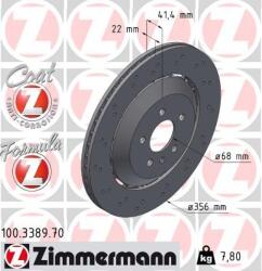 ZIMMERMANN Disc frana ZIMMERMANN FORMULA Z 100.3389. 70 (100.3389.70)