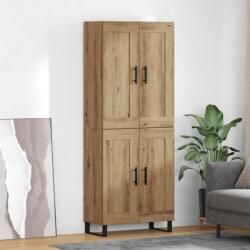 vidaXL Bufet Stejar Artizanal 69, 5 x 34 x 180 cm Lemn compozit GartenMobel Dekor (3415926) Comoda