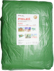 Breckner Germany Prelata impermeabila verde cu ochiuri de prindere 6x12 m, 120 g/mp (BK89407)