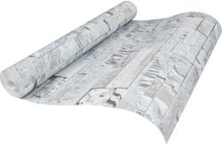 vidaXL Tapet 3D cu Piatra Gri deschis 10 x 0, 53 m Tesatura Netesuta GartenMobel Dekor (42046690)