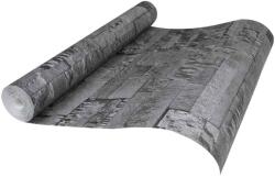 vidaXL Tapet 3D cu Piatra Negru 10 x 0, 53 m Tesatura Netesuta GartenMobel Dekor (42046691)