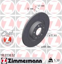 ZIMMERMANN Disc frana ZIMMERMANN SPORT Z 110.2230. 52 (110.2230.52)