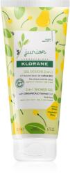 Klorane Junior 2 in 1 gel de dus si sampon pentru copii 200 ml