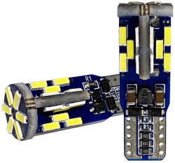 Autolife SMD-T10-4014-30-2 - 2db-os T10 helyzetjelző CANBUS - 12V-24V (19292) - olaj