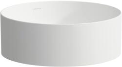Laufen Living mosdótál 37x37 cm kerek mosdótálak fehér matt H8114357571121 (H8114357571121)