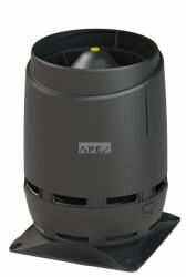 VILPE 160S 300x300-as FLOW tetőszellőző, fekete