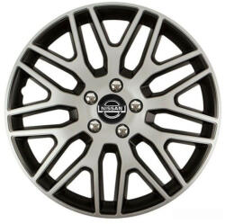 Versaco Set Capace De Roți Auto Dakar Nc Compatibilitate Nissan 4 Bucăți 15 Argintii TA-00100344 (TA-00100344)