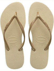 Havaianas Șlapi Slim Gri Nisipiu / Aur Deschis 4000030-2719 (4000030-2719)