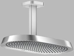 Hansgrohe Dus fix 370x220, 2jet, cu racord de tavan, crom lucios, Axor ShowerSphere 39757000 39757000 (39757000)