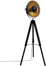 Atmosphera Lahti Vintage Lampadare De Podea Înălțime 156.5xLungime 65cm Cu Bază De Bec E27 Negru (168233)