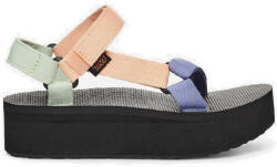 Teva Flatform Universal Sandale Casual Damă Sporty Flatforme Salmon/Verde/Mov 1008844-SRMLT (1008844-SRMLT)