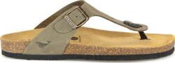 Plakton Bolero Sandale Casual Damă Anatomici Din Piele Nobuck Kaki 181671 (181671)