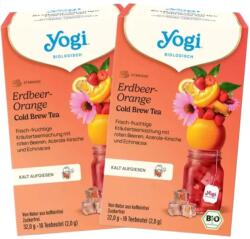 YOGI TEA BIO Epres-narancsos jeges tea DUO 32x1, 8 g - reformnagyker