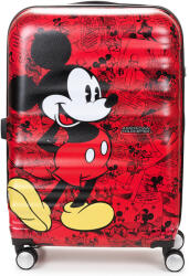 Samsonite Valize Rigide WAVEBREAKER DISNEY COMICS Mickey TSA 67/24 American Tourister roșu Unic Valiza