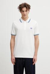 Fred Perry pamut póló - fehér L - answear - 37 990 Ft