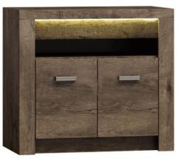 TEMPO KONDELA INFINITY barna mdf komód