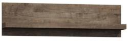 TEMPO KONDELA INFINITY barna mdf polc