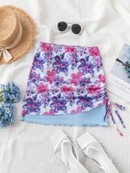 Shein Mini Szoknya Színes Virág Mintás Húzózsinór Hálós Strand Shein 38