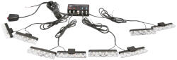 Breckner Germany Set 8 stroboscoape LED auto 12V galbene, 32W, Breckner Germany (BK92814)