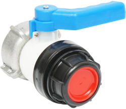  Supapa cu bila pentru bazin IBC S60x6 DN50, filet 75 mm, garnitura EPDM (DISGP41)