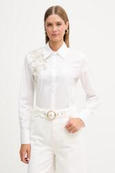 Blugirl Blumarine női ing pamut elasztánnal - fehér 44