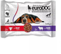 Euro Dog POUCH ALL BREEDS DUO 4X85 g MARH-BÁRÁNY