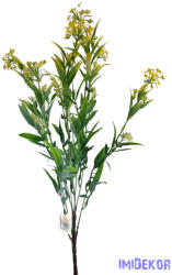  Műzöld színes csokor 54 cm - Sárga
