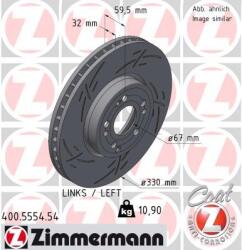 ZIMMERMANN Disc frana ZIMMERMANN BLACK Z 400.5554. 54 (400.5554.54)