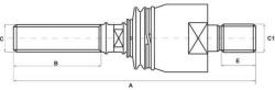 S-TR Bieleta de directie S-TR STR-11A108 (STR-11A108)