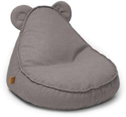 MeowBaby® Puf premium copii meowbaby outzy teddy , bean bag indoor outdoor cu urechi teddy pentru relaxare si joaca