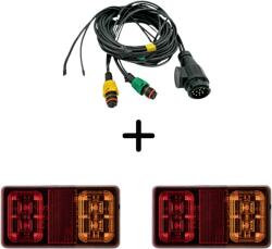 Fristom Pachet iluminare remorca L2295-B , triple + cablaj 5m, 13Pini (L2295-B + VI-050-035)