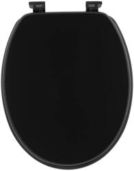  Capac Toaletă 45 Cm Mdf - Negru Mat | Capace Wc (4101108)