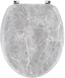  Capac Toaletă 45 Cm Mdf Prinderi Inox - Design Marmura | Capace Wc (4119602)