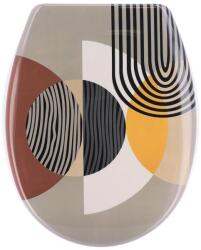  Capac Toaletă 45 Cm Duroplast - Design Geometric - Multicolor | Capace Wc (4404746)