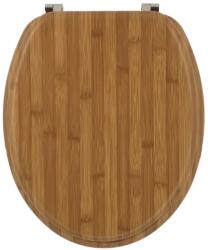  Capac Toaletă 45 Cm Mdf Prinderi Inox - Design Bamboo | Capace Wc (4119195)